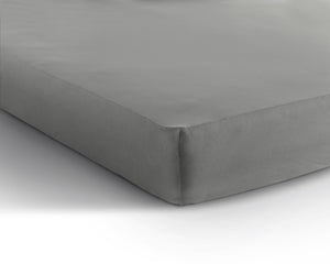 Enkel Jersey 135 gr. Hoeslaken Grijs