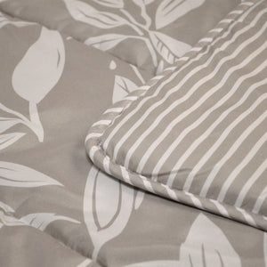Lileo EasyDekbed™ Print – Grey Leafs