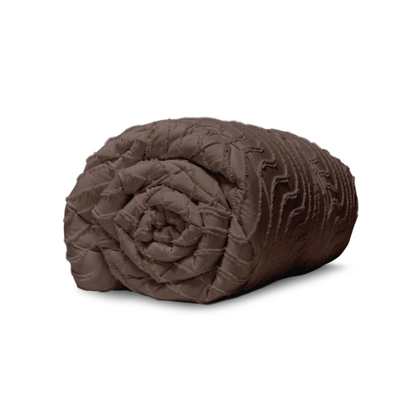 Lileo EasyDekbed™ Tufted Waves – Bruin