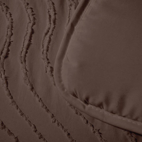 Lileo EasyDekbed™ Tufted Waves – Bruin