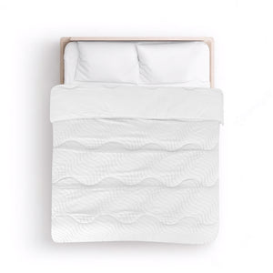 Lileo EasyDekbed™ Tufted Waves – Wit