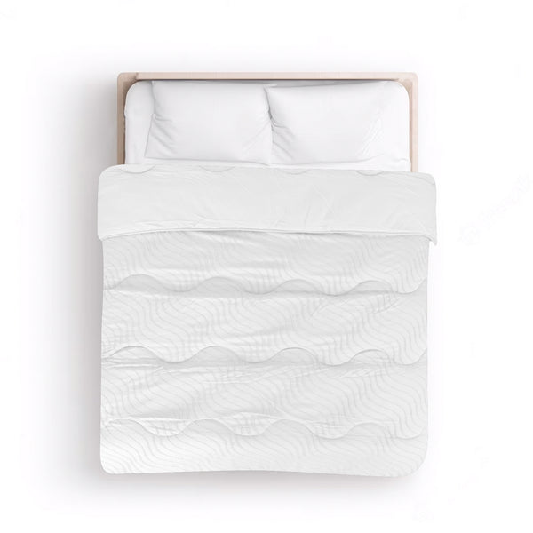 Lileo EasyDekbed™ Tufted Waves – Wit