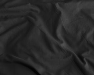 Satin 2 in 1 Pillowcases Black