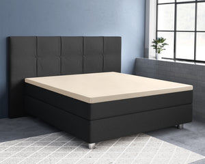 Topper Satin Fitted Sheet Sand
