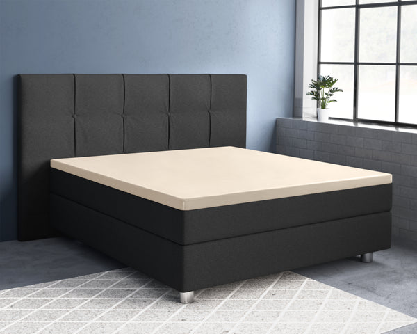 Topper Satin Fitted Sheet Sand