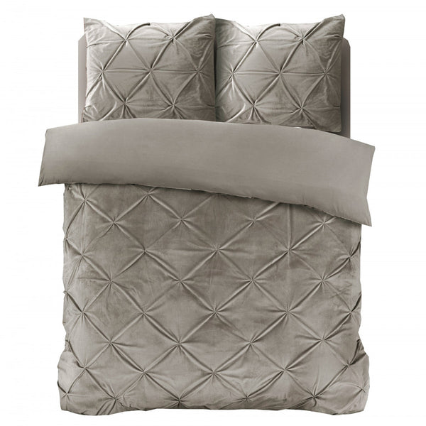 Velvet Pintuck Zand