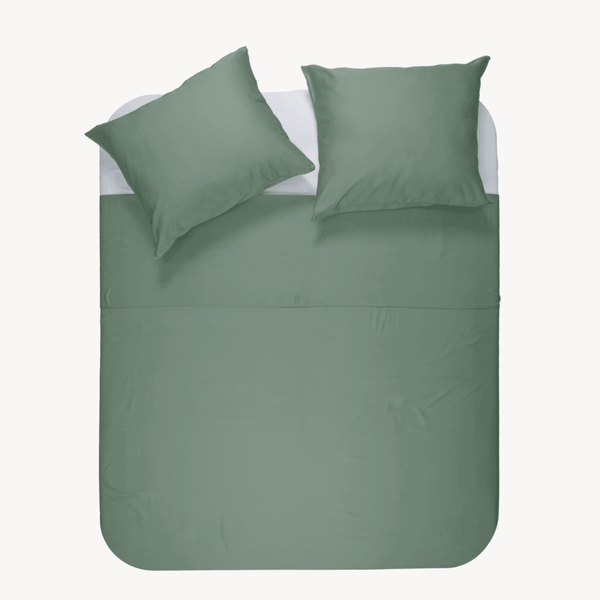 Dekbedovertrek 100% bamboe groen