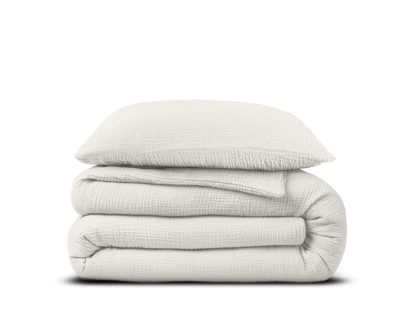 Muslin Percale Off White