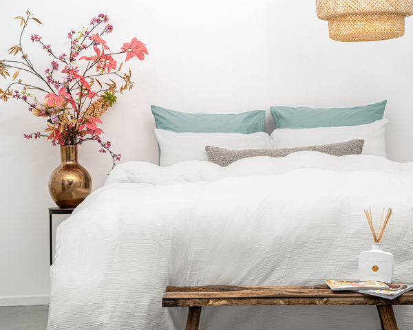Muslin Percale Off White