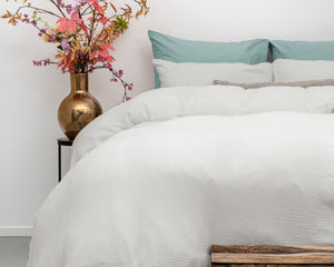 Muslin Percale Off White
