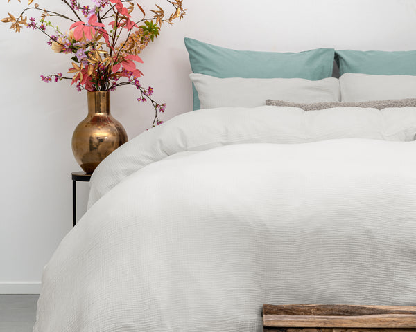 Muslin Percale Off White