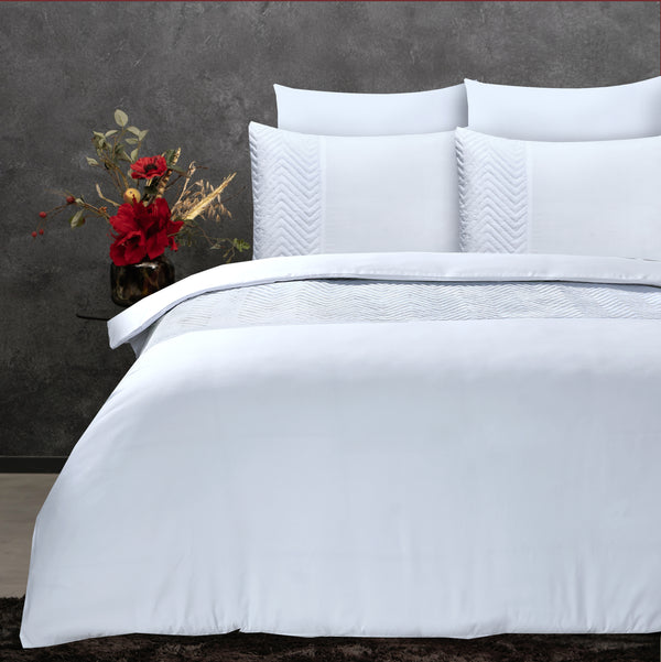 Velvet Crossline White