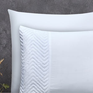 Velvet Crossline White