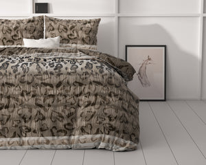 Tiger Leopard Taupe