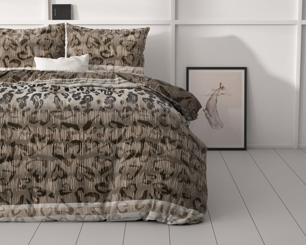Tiger Leopard Taupe
