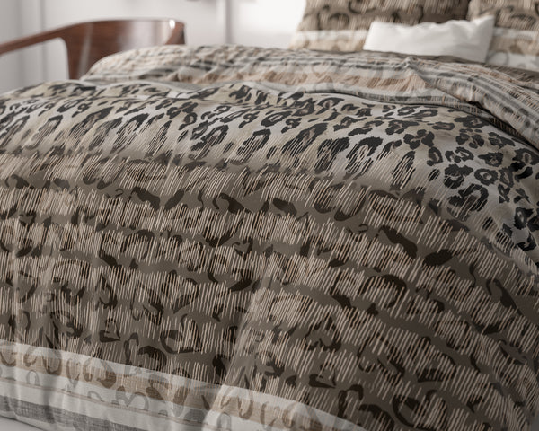 Tiger Leopard Taupe