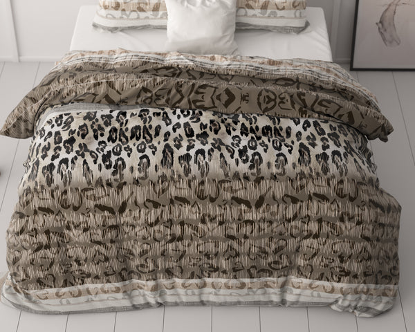 Tiger Leopard Taupe