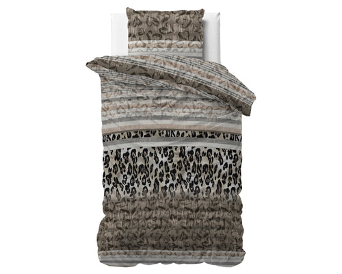 Tiger Leopard Taupe