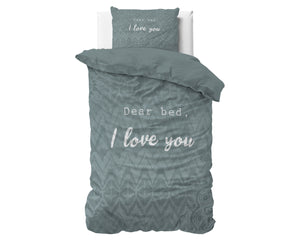 I Love Bed Groen