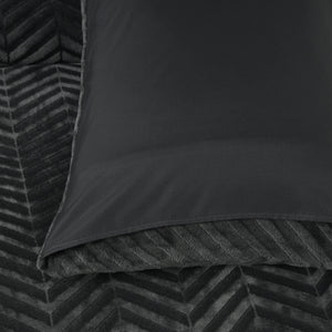 Chevron Teddy Antraciet