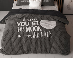 Moon and Back Antraciet