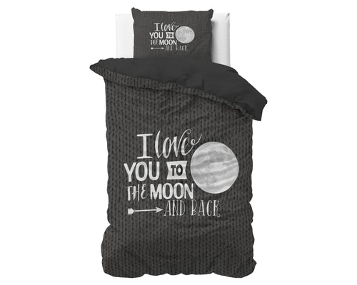 Moon and Back Antraciet