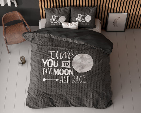 Moon and Back Antraciet