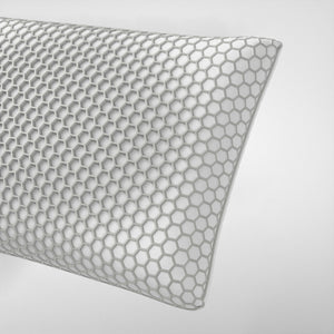 TPE Rebound Traagschuim Kussen Grijs 45 x 60 x 13 cm