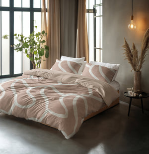 Clay Contours Perzikbruin
