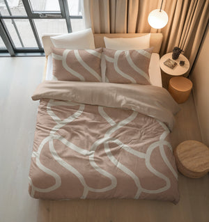 Clay Contours Perzikbruin