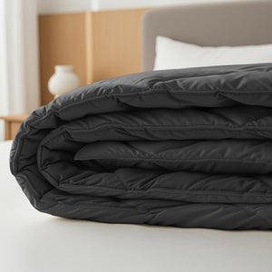 Lazy Dekbed Diamond Antraciet Met Kussenslopen