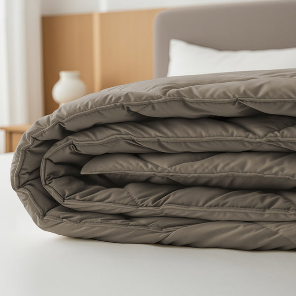 Lazy Dekbed Diamond Teak Met Kussenslopen