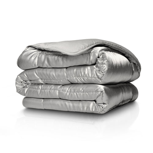 Lileo EasyBed™ Satijn – Zilvergrijs