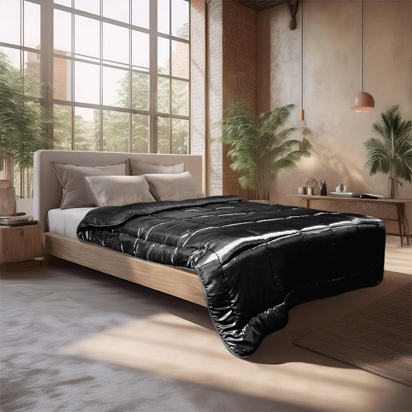 Lileo EasyBed™ Satijn – Zwart