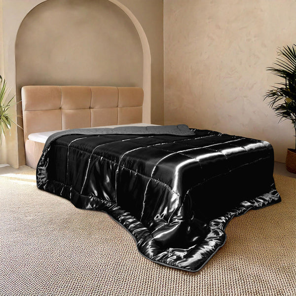 Lileo EasyBed™ Satijn – Zwart