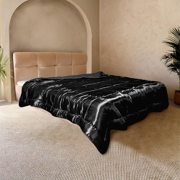 Lileo EasyBed™ Satijn – Zwart