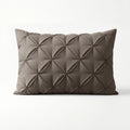 Lazy Pintuck Kussenslopen 2Pack Taupe 60 x 70