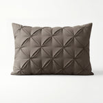 Lazy Pintuck Kissenbezüge 2er-Pack Taupe 60 x 70