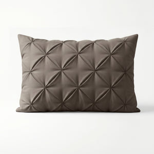Lazy Pintuck Kussenslopen 2Pack Taupe 60 x 70