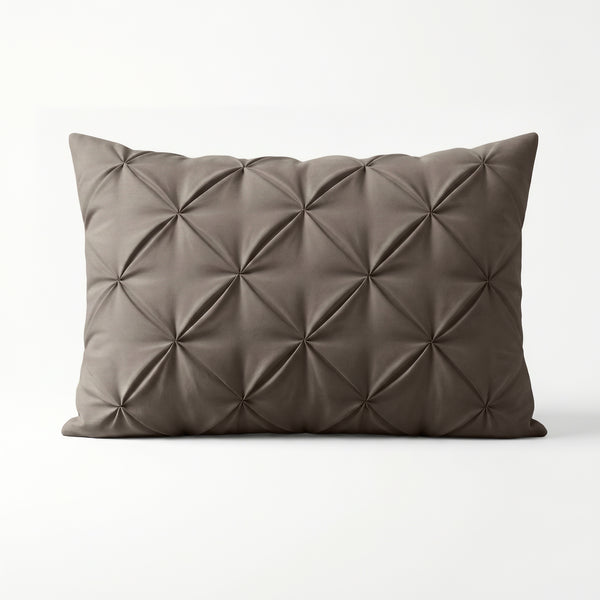 Lazy Pintuck Kussenslopen 2Pack Taupe 60 x 70