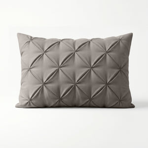 Lazy Pintuck Kussenslopen 2Pack Taupe/Grijs 60 x 70
