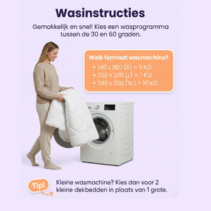 Easy Dekbed Shapes Zand Met Kussenslopen