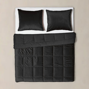 Lileo Lazy Velvet Dekbed Zwart