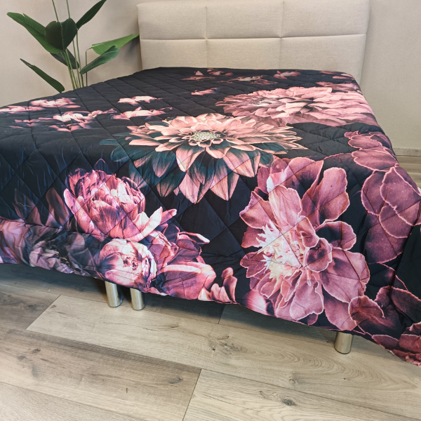 Zomer Dekbed Zonder Overtrek - Raining Bed of Roses 230x250 cm
