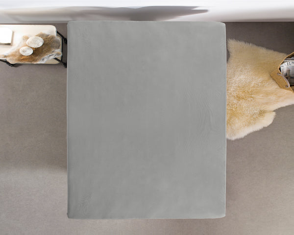 Single Jersey 135 gr. Spannbettlaken Grau