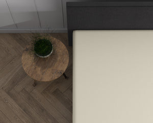 Dubbel Jersey 220 gr. Hoeslaken Creme