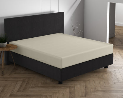 Dubbel Jersey 220 gr. Hoeslaken Creme
