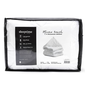 Micro Touch 4-Seizoenen Dekbed wit