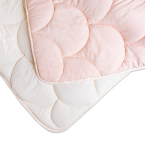Lileo EasyDekbed™ Crème/Pink – Romantisch, Zacht &amp; Zonder Gedoe
