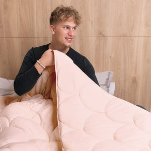 Lileo EasyDekbed™ Pink/Pink – Zacht, Zoet en Supermakkelijk